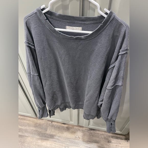 NWOT Free People Camden Sweatshirt - Picture 4 of 6